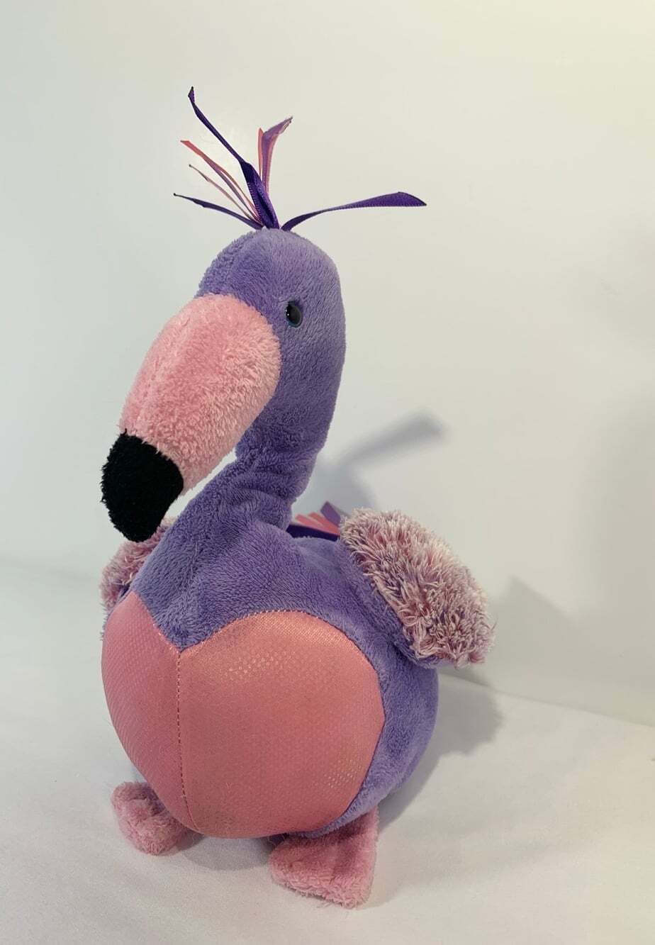 GANZ Plumfadoodle Purple bird plush webkinz